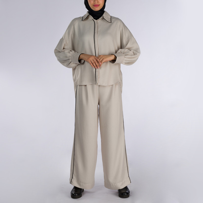 ست شومیز و شلوار زنانه آدور مدل جناقی