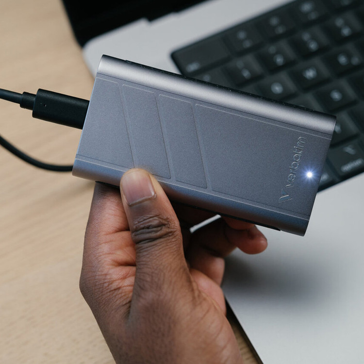 اس اس دی اکسترنال ورباتیم مدل TurboMetal ظرفیت 1 ترابایت رابط USB4