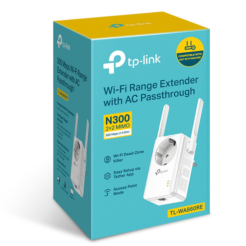 توسعه دهنده شبکه بیسیم تی پی-لینک مدل TL-WA860RE