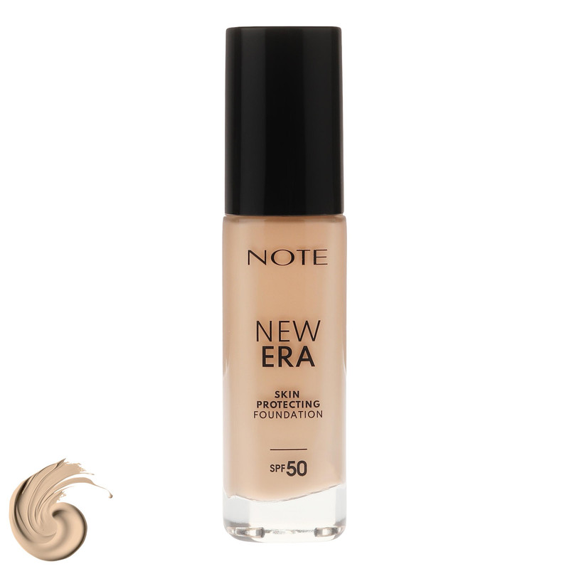 کرم پودر مایع SPF 50 نوت مدل NEW ERA شماره 140 مناسب برای انواع پوست حجم 30 میلیلیتر
