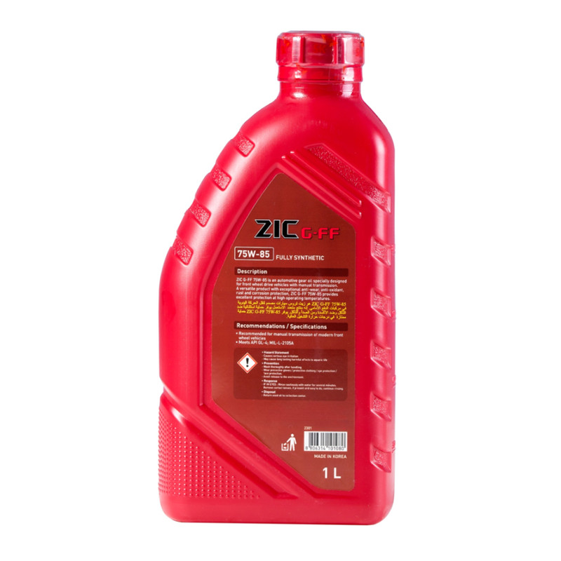 روغن گیربکس اتوماتیک زیک مدل GL 75W85 حجم 1 لیتر