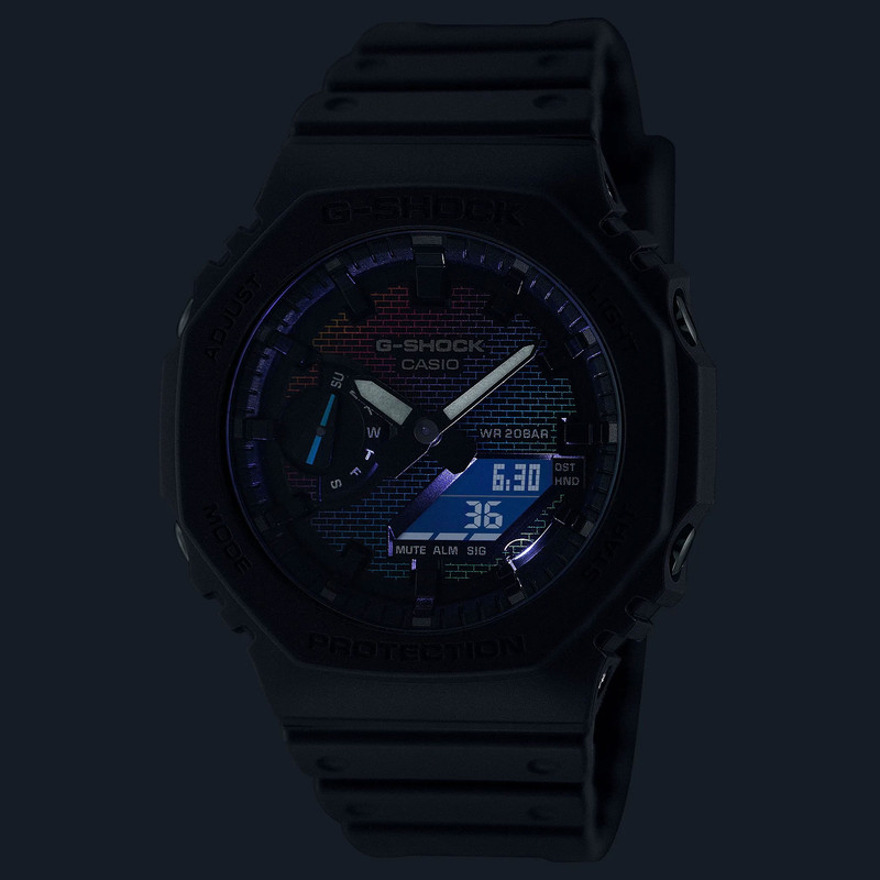 ساعت مچی عقربهای کوارتز مردانه کاسیو مدل GA-2100RW-1ADR