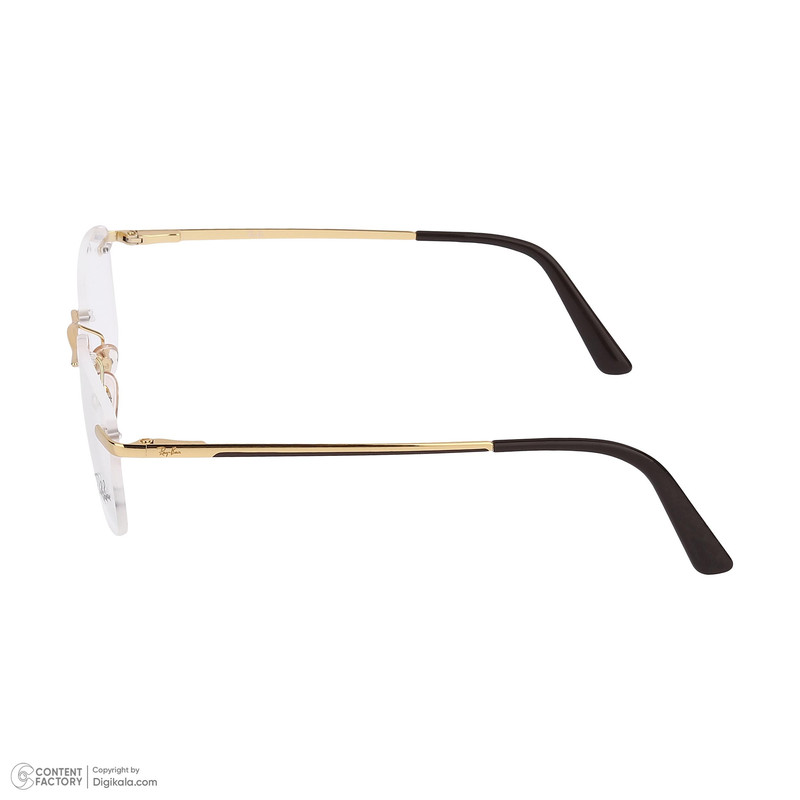 فریم عینک طبی مربعی ری بن مدل 0RX6390II-2500-51 مناسب برای صورت بیضی، قلب و گرد