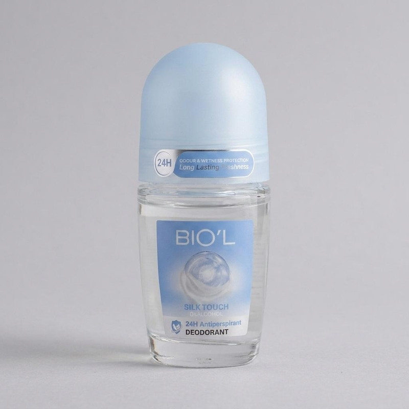 رول دئودورانت زنانه بیول مدل SILK TOUCH حجم 50 میلیلیتر