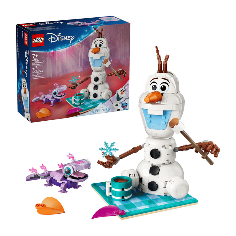 لگو 478 تکه سری Disney مدل Olaf and Brunis Picnic Fun کد 43287
