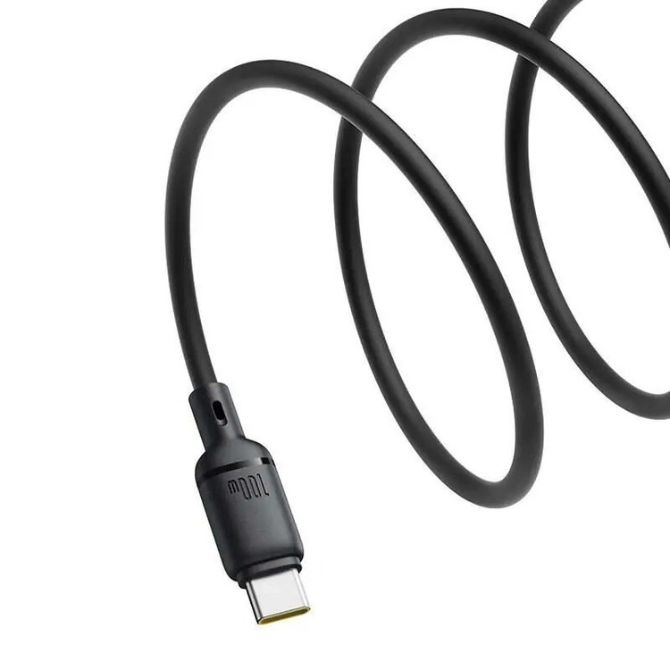 کابل تبدیل USB به USB-C بیسوس مدل Silky Series طول 1 متر