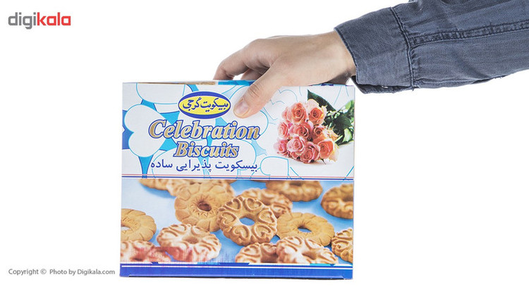 بیسکوییت پذیرایی ساده گرجی مقدار 400 گرم
