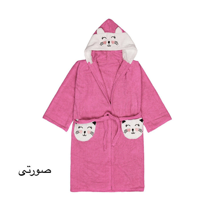 حوله پالتویی کودک و نوزاد هنرمند مدل cat سایز 60