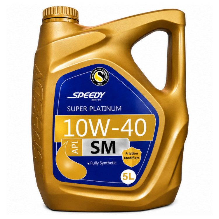 روغن موتور خودرو بنزینی اسپیدی مدل SM 10w40 حجم 5 لیتر