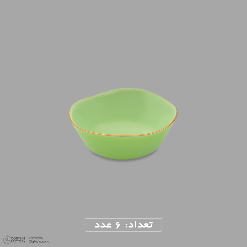 سرویس غذاخوری اوپال 26 پارچه 6 نفره گلدن اوپال مدل Carine مدل 1