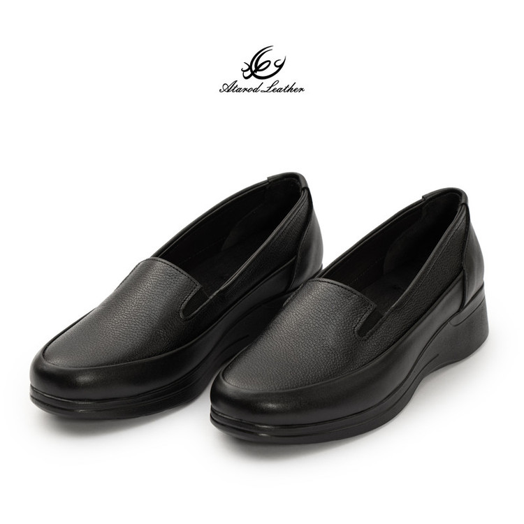 کفش طبی زنانه چرم عطارد مدل چرم طبیعی کد SH378