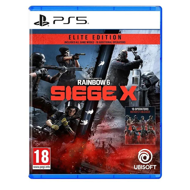 بازی Tom Clancys Rainbow Six Siege Elite Edition نسخه Standard مخصوص PS5