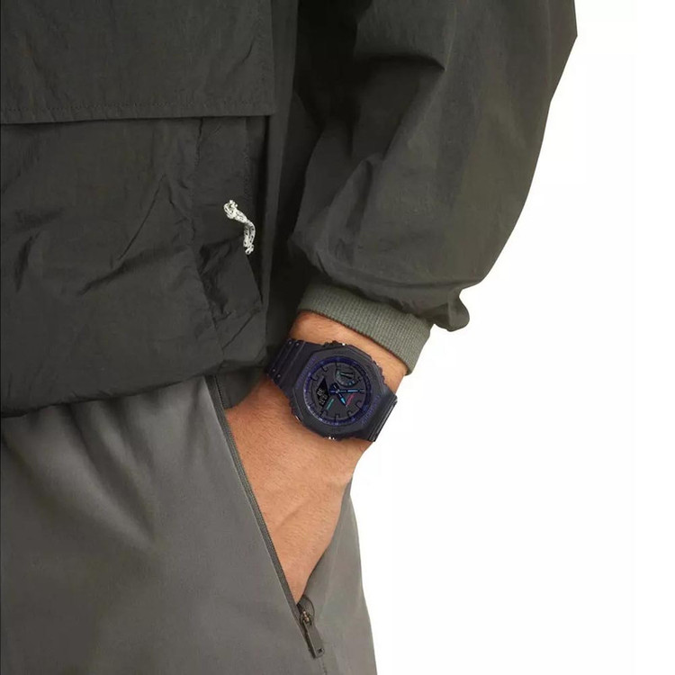 ساعت مچی عقربهای مردانه کاسیو مدل GA-2100VB-1ADR