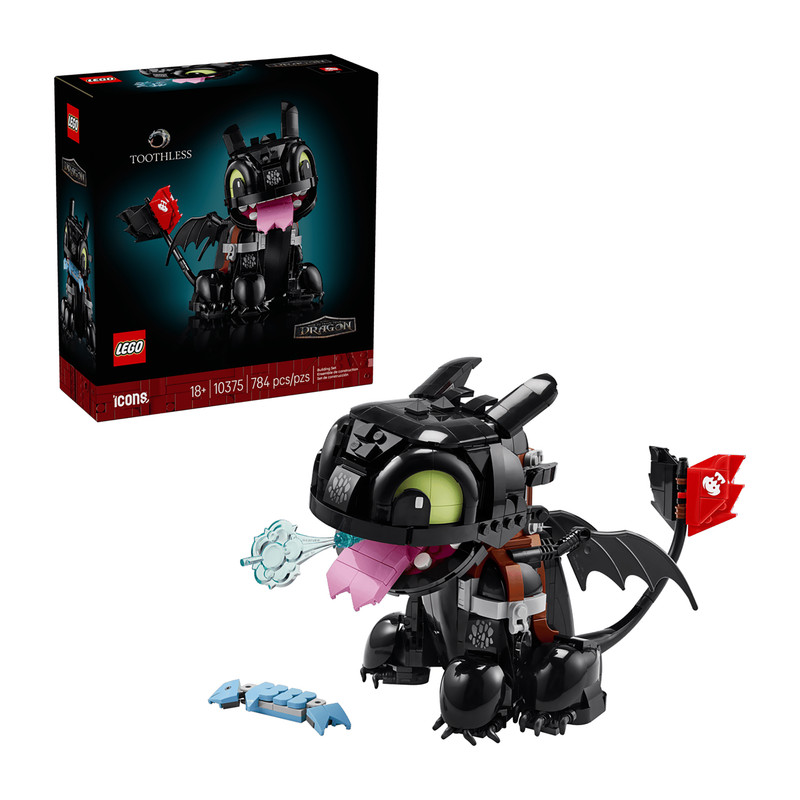 لگو 784 تکه سری Icons مدل How to Train Your Dragon Toothless کد 10375