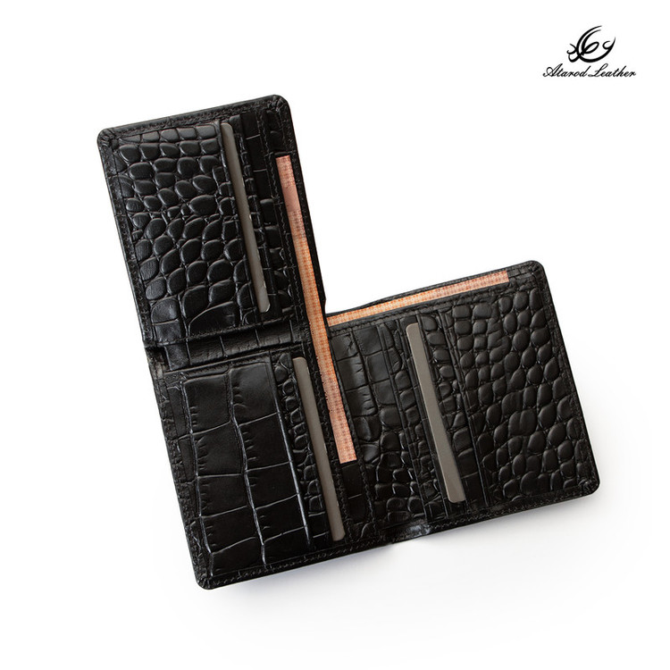 کیف پول جیبی چرم عطارد مدل چرم طبیعی کد K74
