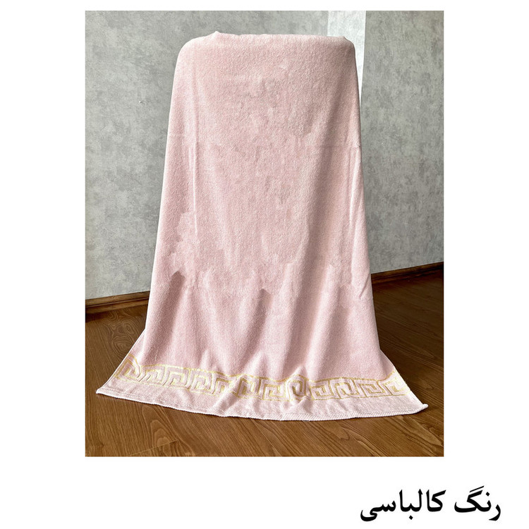 حوله حمام هنرمند مدل لوین سایز 165x100 سانتیمتر