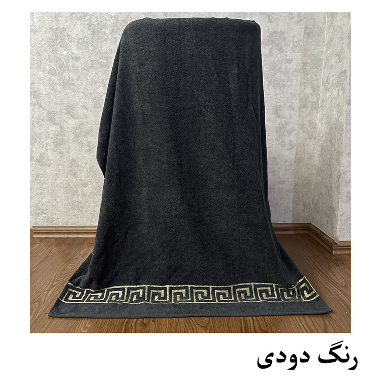 حوله حمام هنرمند مدل لوین سایز 165x100 سانتیمتر