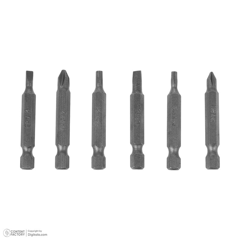 مجموعه 27 عددی دریل پیچ گوشتی شارژی سه نظام 10 میلی متری 220 ولت باس مدل BS-6006