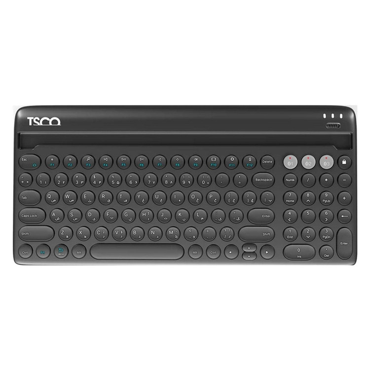 کیبورد بلوتوثی تسکو مدل TK 7322 Full-Size