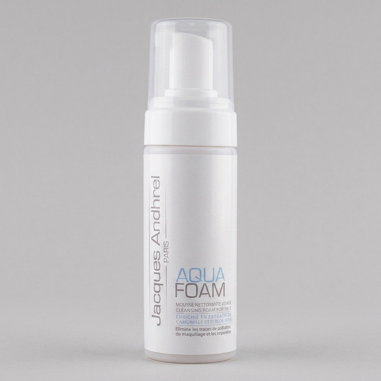 فوم شستشوی صورت ژاک آندرل پاریس مدل AQUA FOAM حجم 150 میلی لیتر