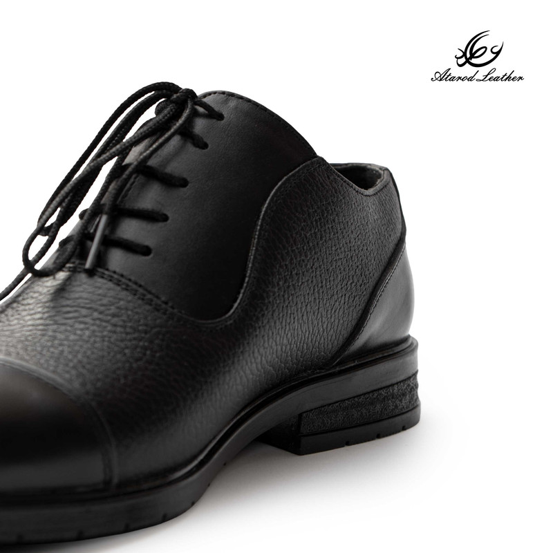 کفش رسمی مردانه چرم عطارد مدل چرم طبیعی کد SH363