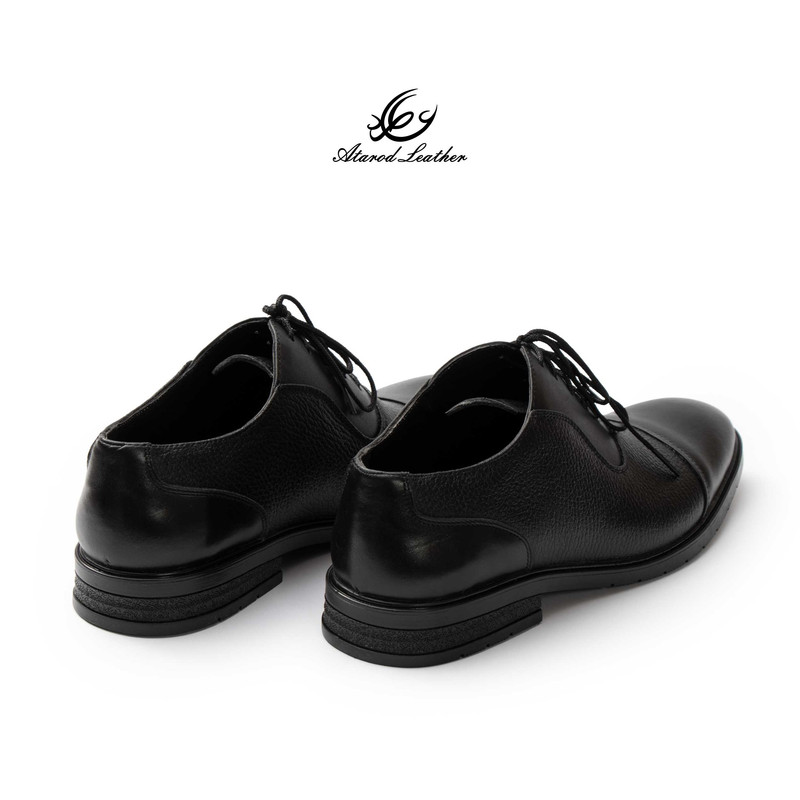 کفش رسمی مردانه چرم عطارد مدل چرم طبیعی کد SH363