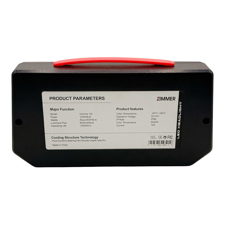 هدلایت لامپ خودرو زیمر مدل GAMMA 120 پایه H1 بسته دو عددی