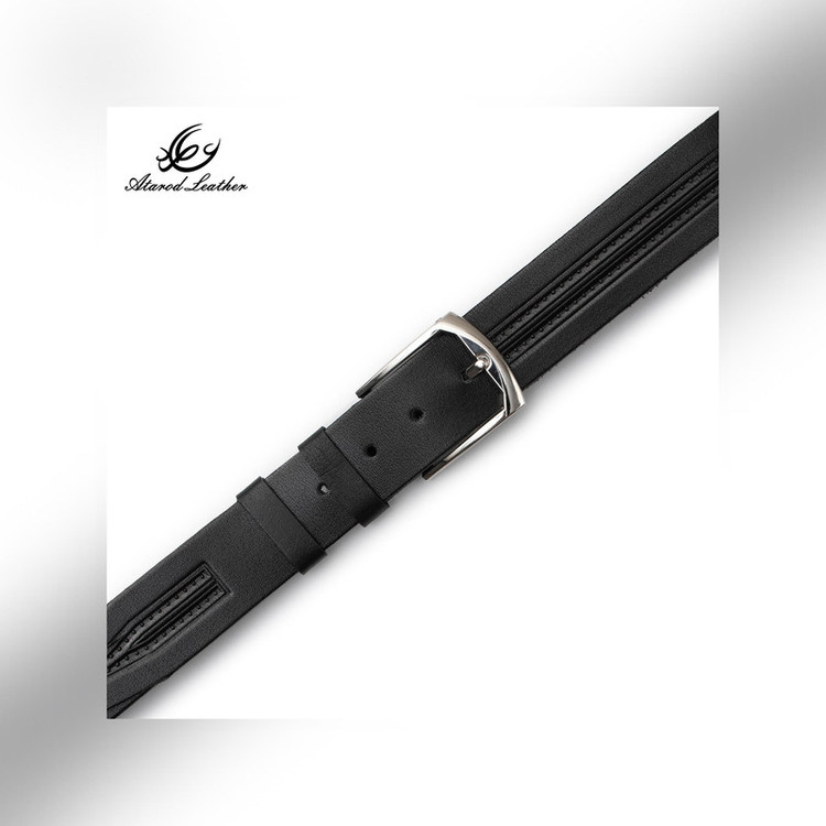 کمربند مردانه چرم عطارد مدل چرم طبیعی کد B71