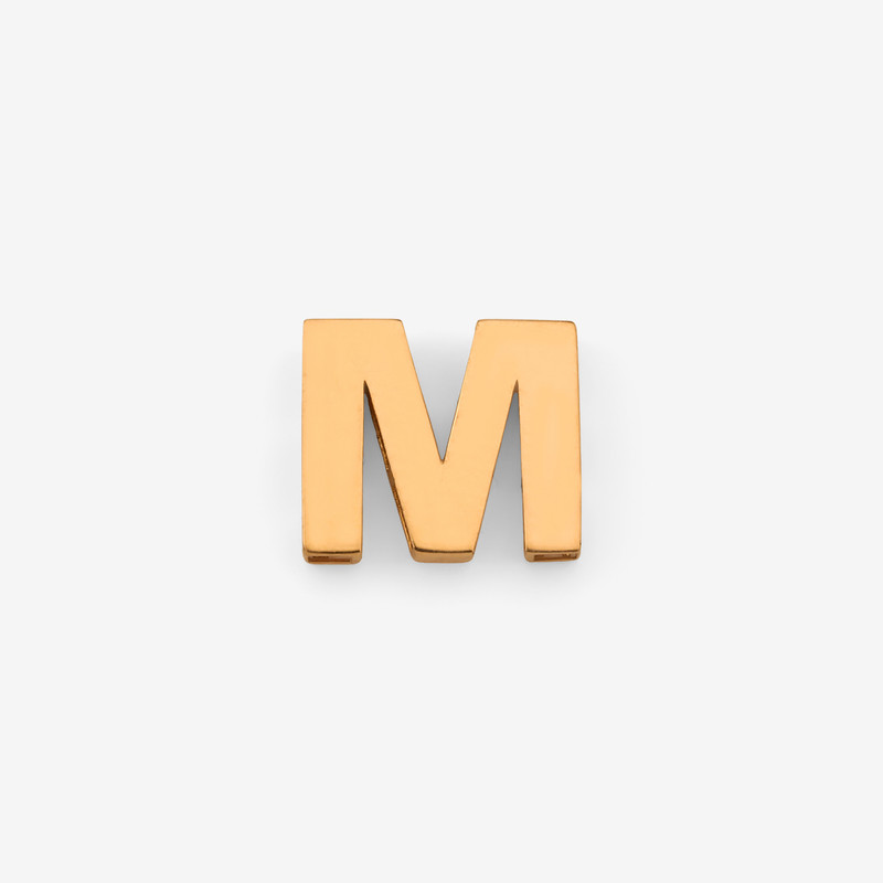 آویز گردنبند طلا 18 عیار زنانه مایا ماهک طرح حرف M کد MM2143