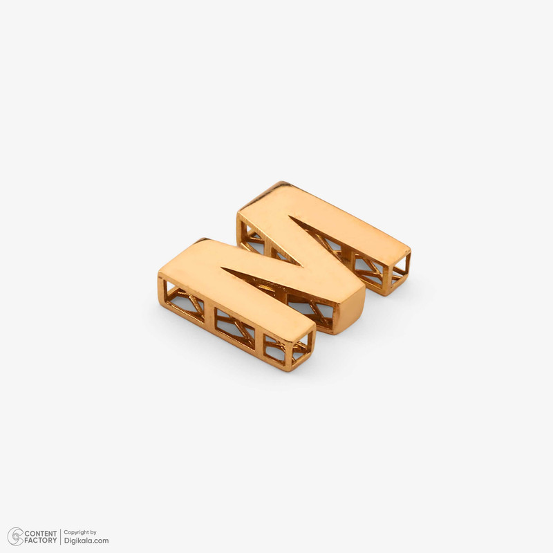 آویز گردنبند طلا 18 عیار زنانه مایا ماهک طرح حرف M کد MM2143