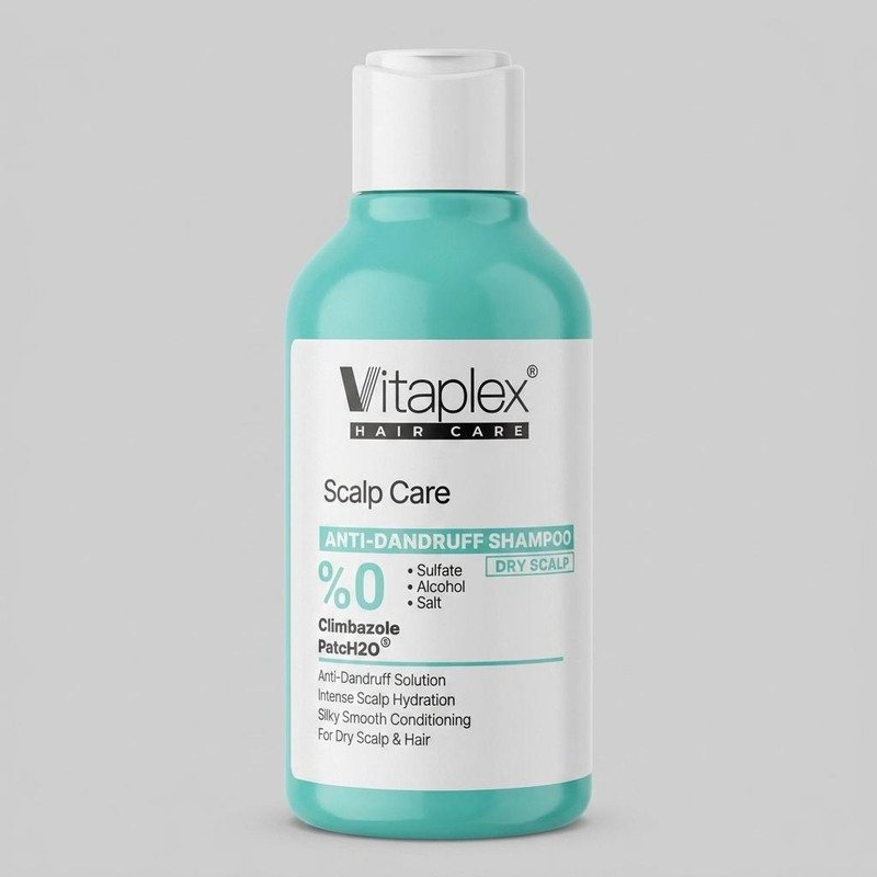 شامپو مو ضد شوره ویتاپلکس مدل Scalp Care مناسب موهای خشک، ضد خارش، تقویتکننده، محافظت کامل پوست سر، حجم 250 میلیلیتر