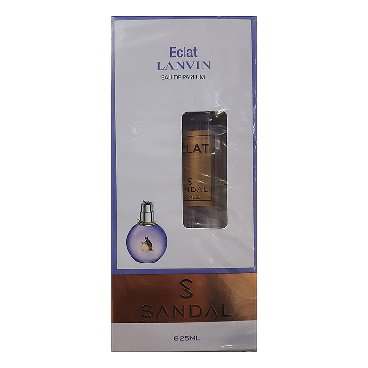 عطر جیبی زنانه صندل مدل ECLAT حجم 25 میلی لیتر