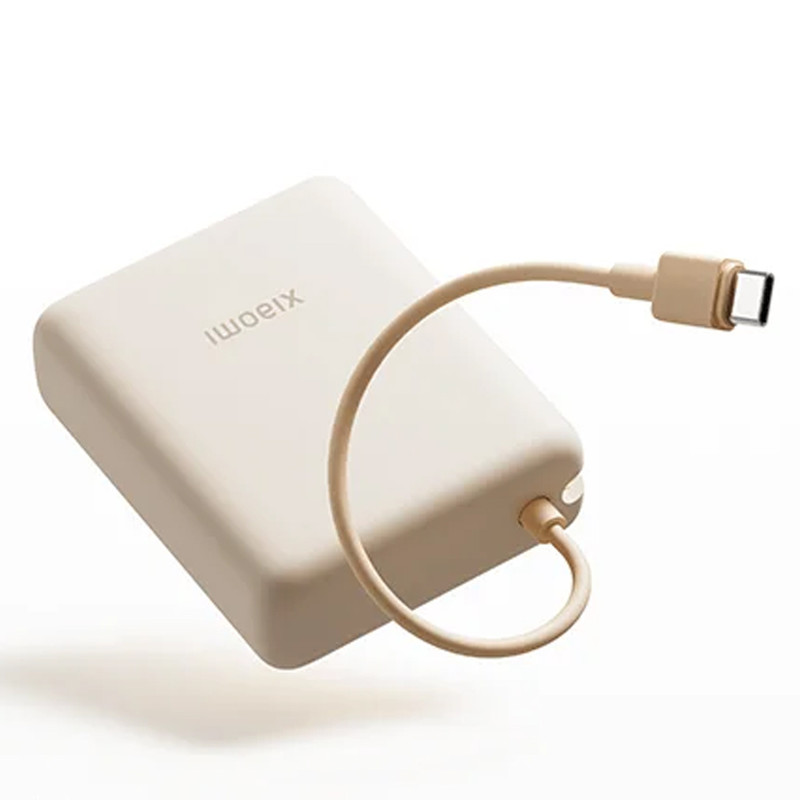 پاوربانک 33 وات شیائومی مدل PB1033MI ظرفیت 10000 میلیآمپرساعت به همراه کابل USB-C