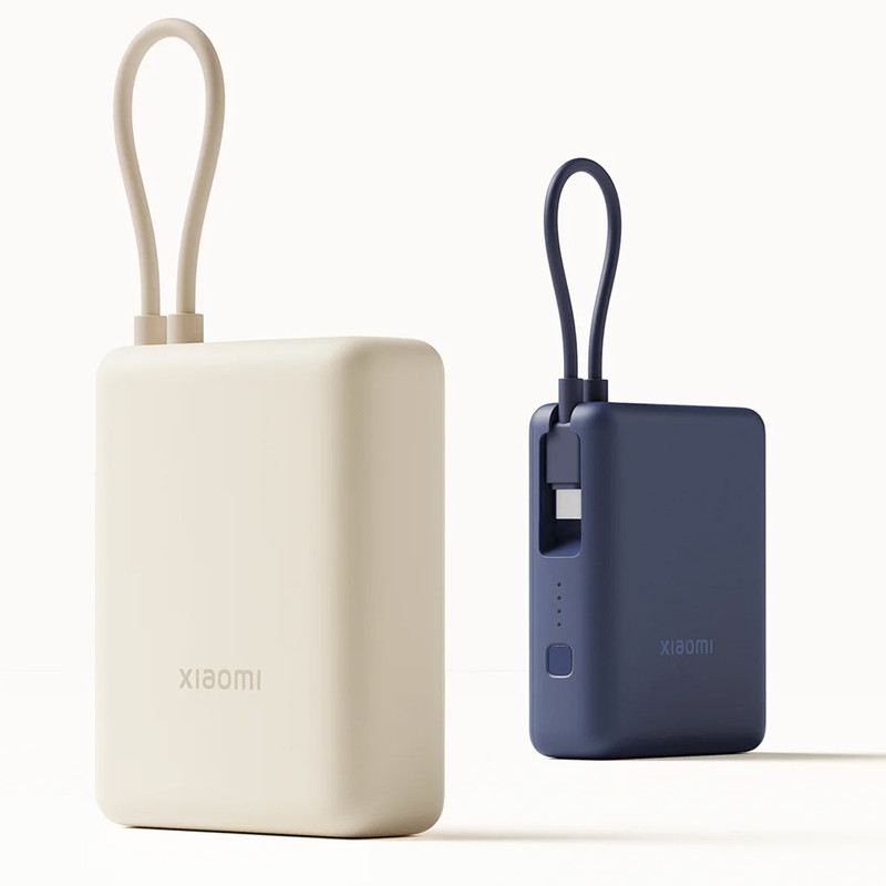 پاوربانک 33 وات شیائومی مدل PB1033MI ظرفیت 10000 میلیآمپرساعت به همراه کابل USB-C