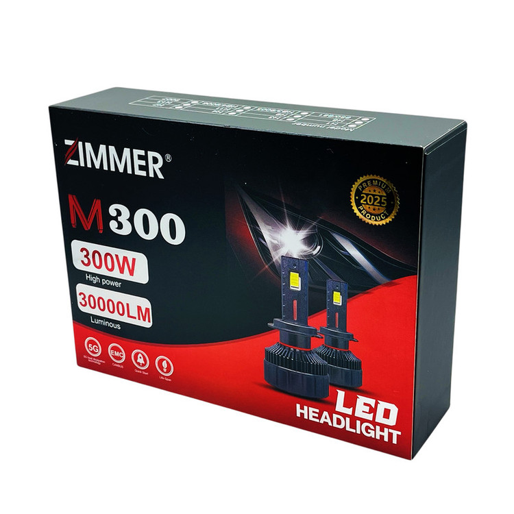 هدلایت لامپ خودرو زیمر مدل M300 پایه H7 بسته دو عددی