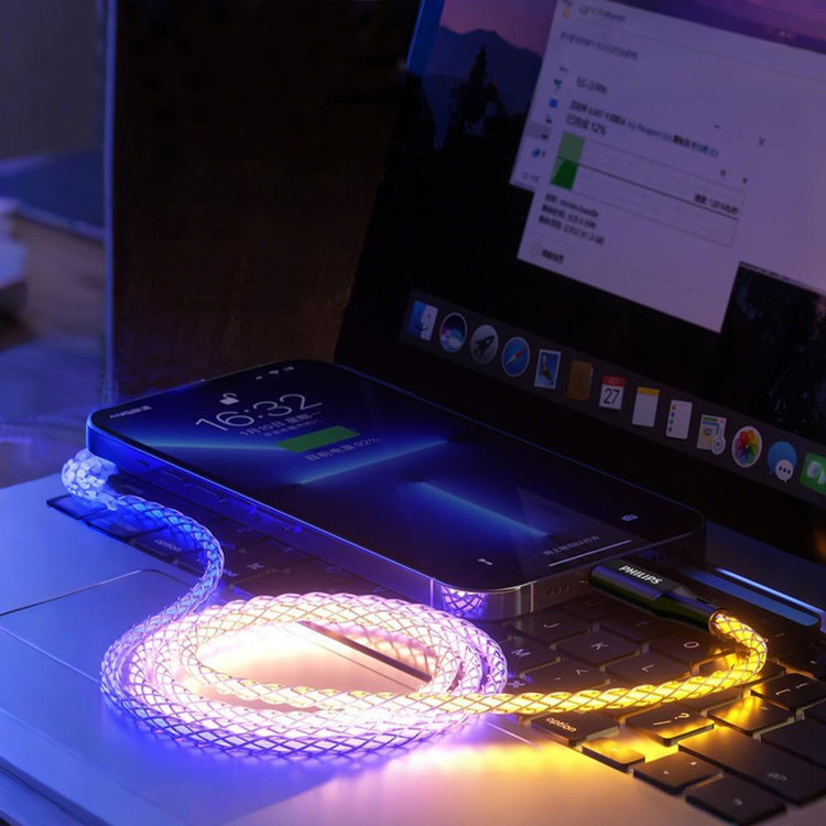کابل تبدیل USB-C فیلیپس مدل DLC5130C طول 1متر