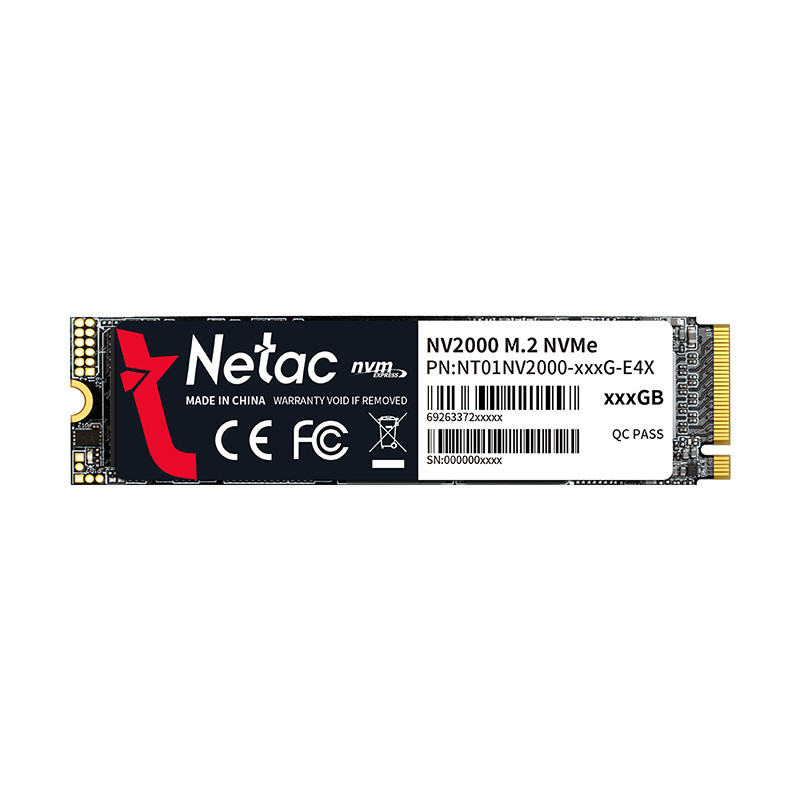 اس اس دی اینترنال PCIe Gen3 x4 نتاک مدل NV2000 ظرفیت 256 گیگابایت