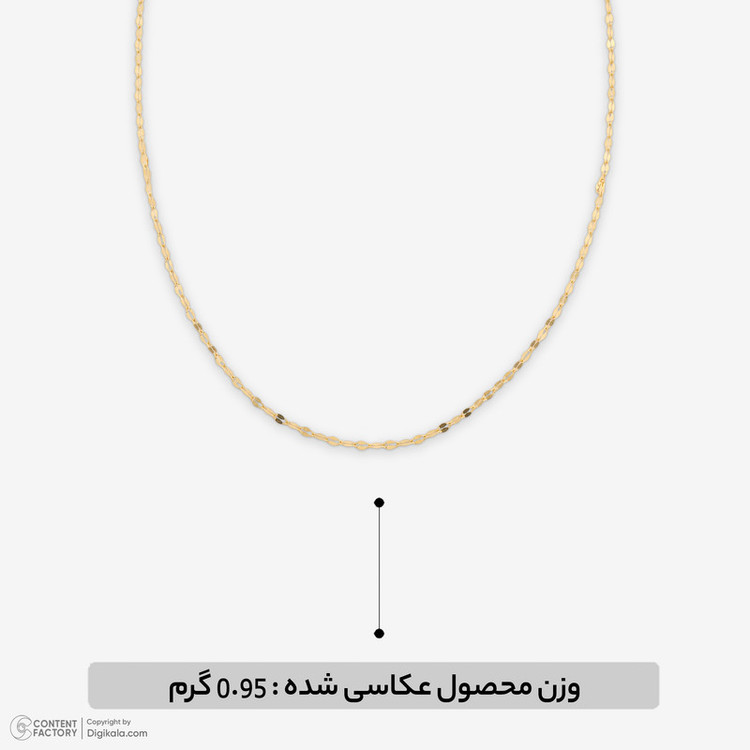 زنجیر طلا 18 عیار زنانه مایا ماهک مدل MM0979