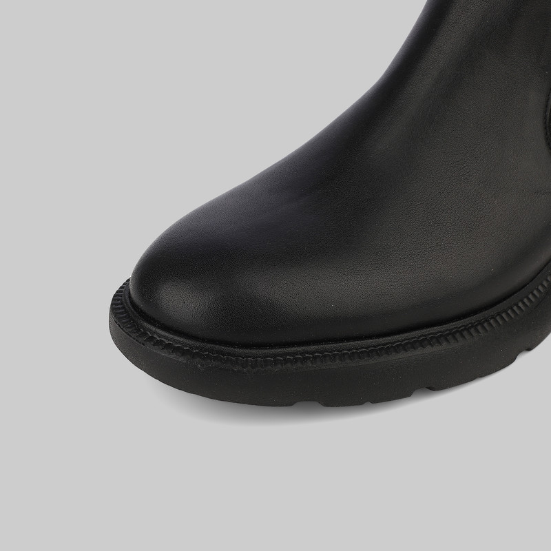نیم بوت مردانه چرم مشهد مدل j6202-001