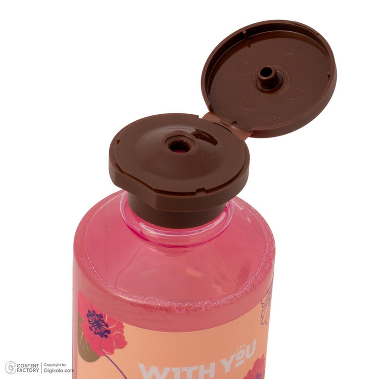 شامپو تثبیت کننده رنگ مو ویت یو مدل Rosey Rosehip با عصاره رزهیپ و روغن آووکادو حجم 300 میلیلیتر مناسب موهای رنگ شده ...