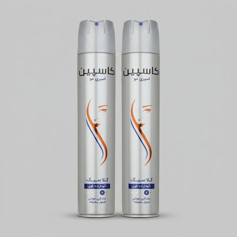 اسپری مو کاسپین مدل کلاسیک حجم 500 میلی لیتر بسته 2 عددی