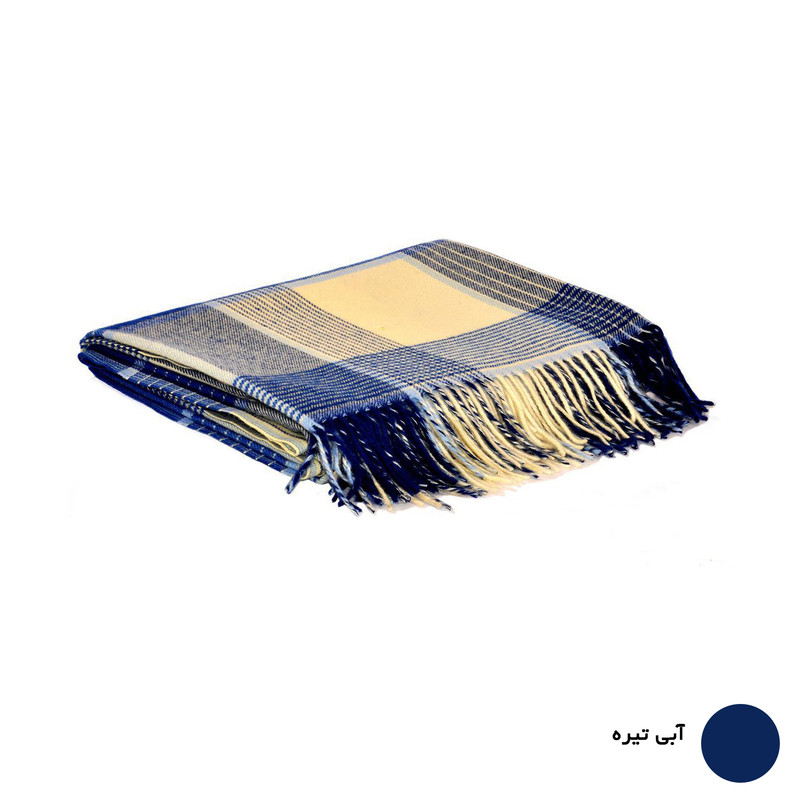 پتو مسافرتی 1 نفره سیمین پتو مدل هلیا سایز 220x150x0.2 سانتیمتر