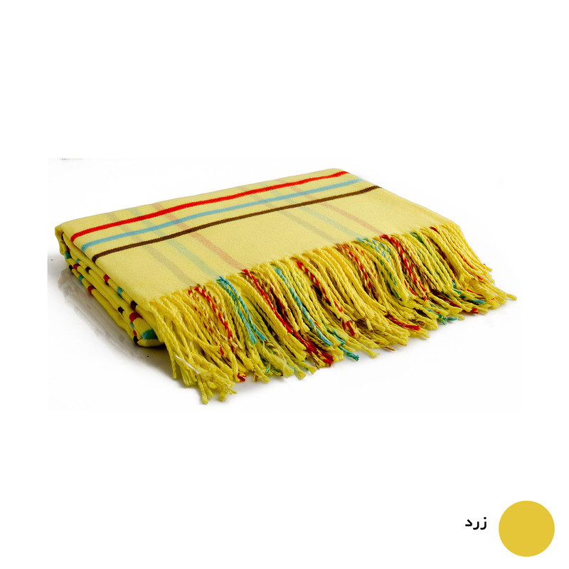 پتو مسافرتی 1 نفره سیمین پتو مدل هلیا سایز 220x150x0.2 سانتیمتر