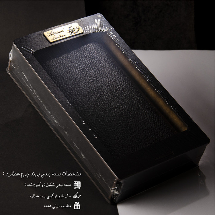 کیف دستی چرم عطارد مدل K09