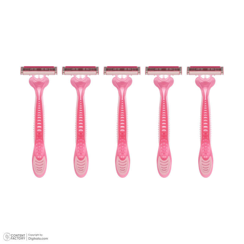 خود تراش ژیلت مدل Simply venus بسته 5 عددی