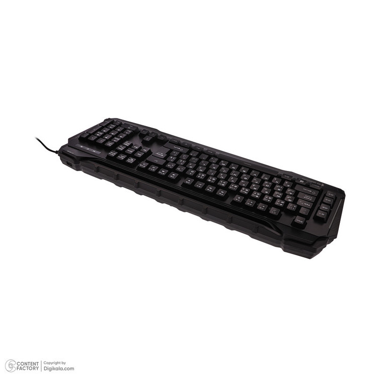 کیبورد گیمینگ گرین مدل GK702-RGB، Full-Size نورپردازی RGB