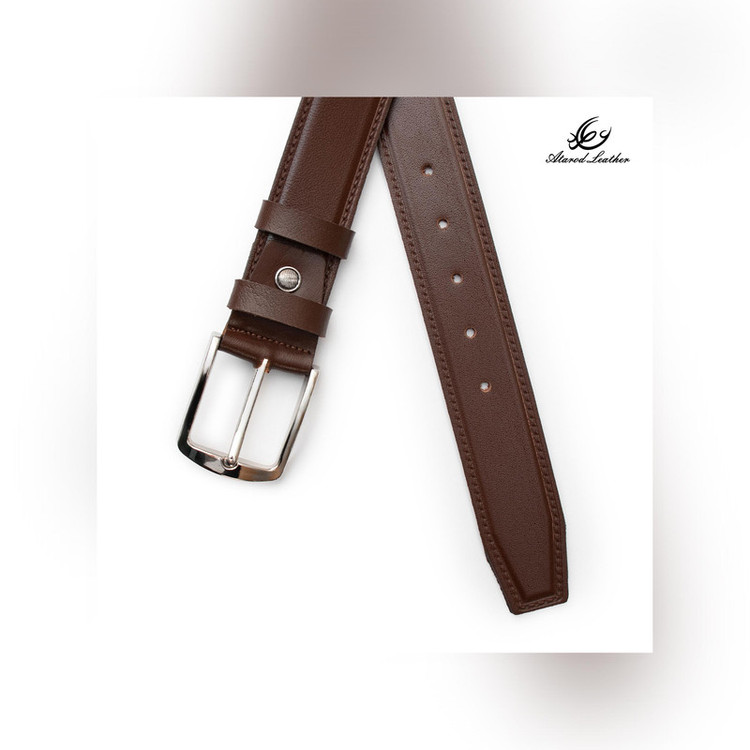 کمربند مردانه چرم عطارد مدل چرم طبیعی کد B72