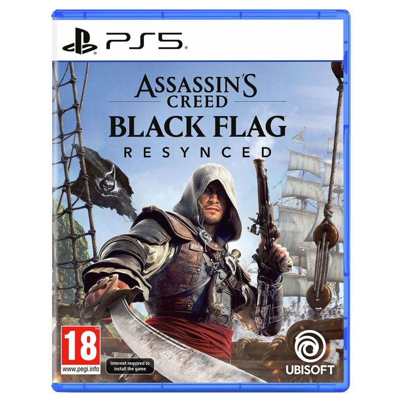 بازی Assassins Creed IV Black Flag Resynced مخصوص PS5