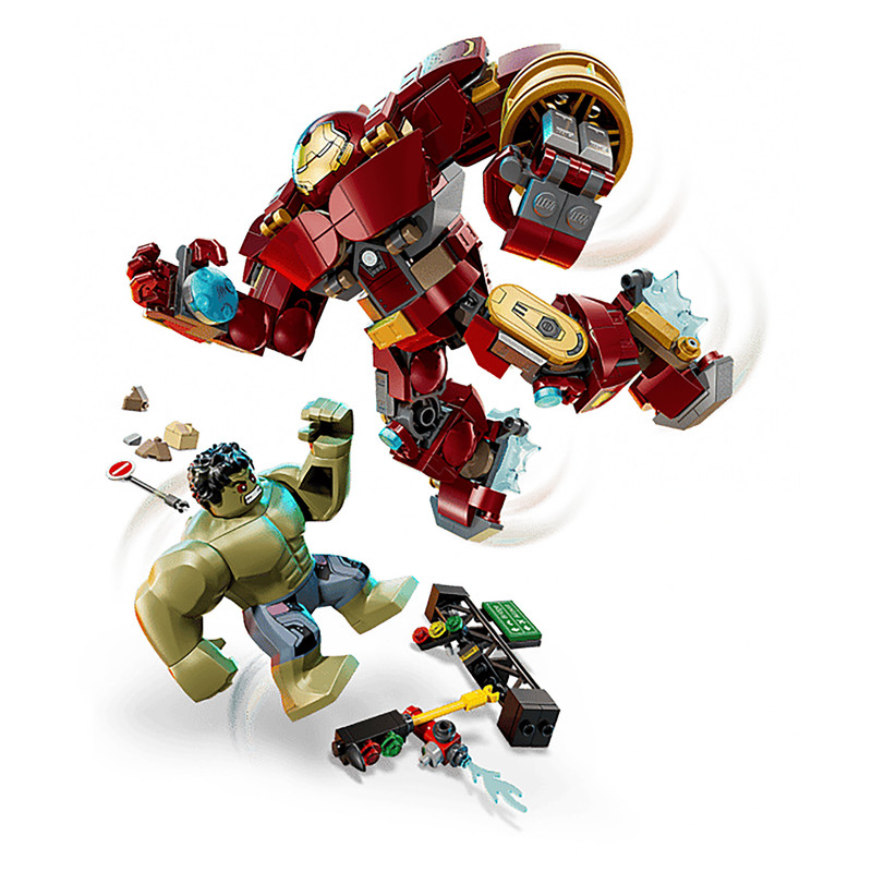 لگو 413 تکه سری Marvel مدل Epic Battle Hulkbuster vs. The Hulk کد 76343