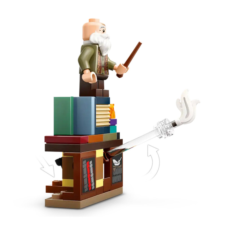 لگو سری هریپاتر مدل Hogwarts Castle Charms Class کد 76442